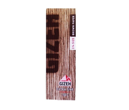 GIZEH Brown 1 ¼ Size Rolling Paper