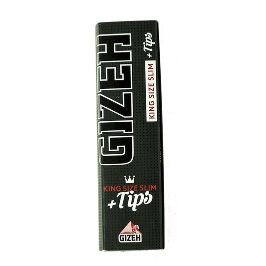 GIZEH King Size Slim Rolling Paper with Tips