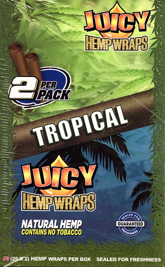 juicy jays hemp wraps tropical cigar paper