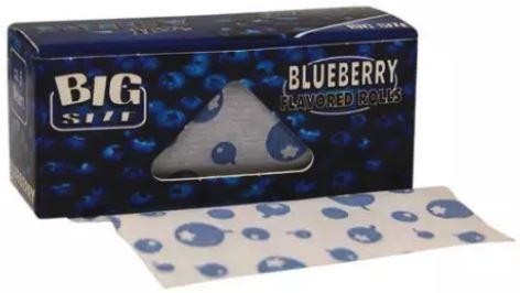 juicy jays blueberry flavoured rolls rolling paper 5 meter