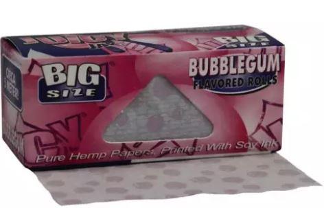 juicy jays bubblegum flavoured rolls rolling paper 5 meter