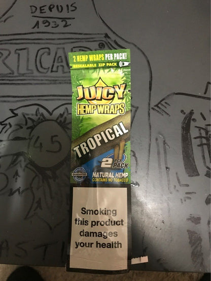 juicy jays tropical flavour hemp wrap real image