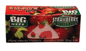 juicy jays strawberry flavoured rolls rolling paper 5 meter