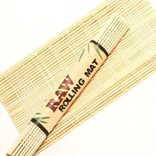 RAW Bamboo Rolling Mat Above