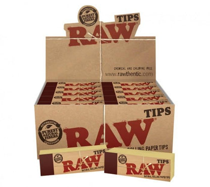 raw classic filter tips box