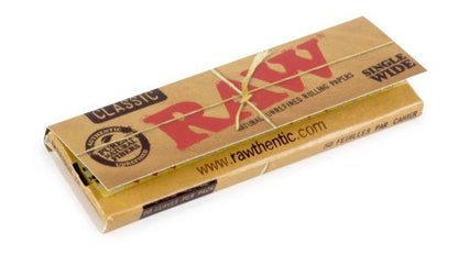 RAW Classic Rolling Paper Single Wide 50 leaves