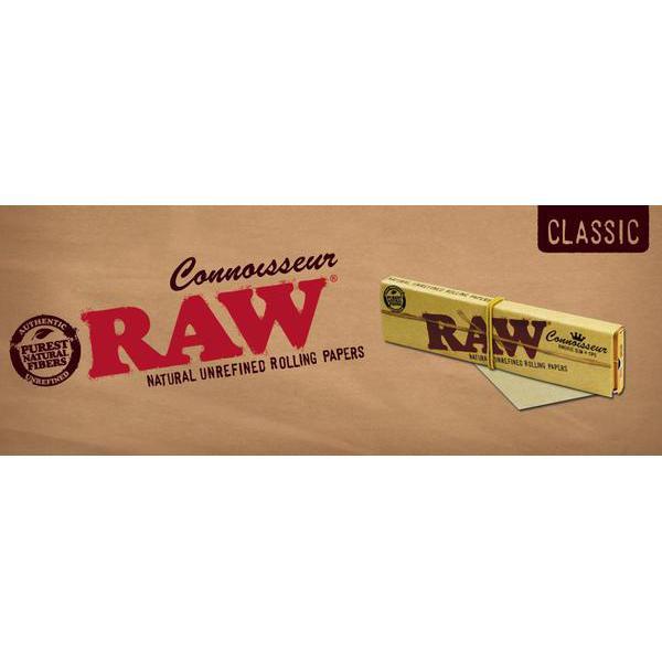 RAW Connoisseur Rolling Papers Banner