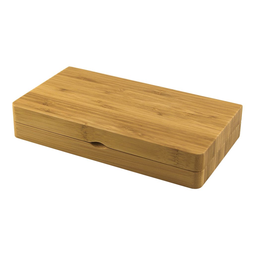 raw backflip bamboo magnetic rolling tray closed