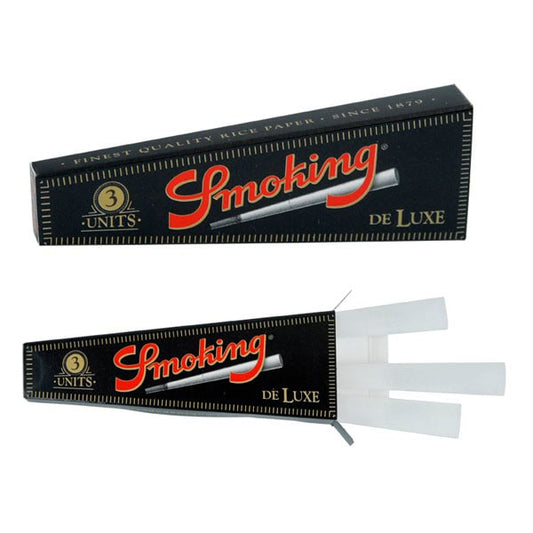 Smoking Deluxe Prerolled Cones King Size - 3 Cones