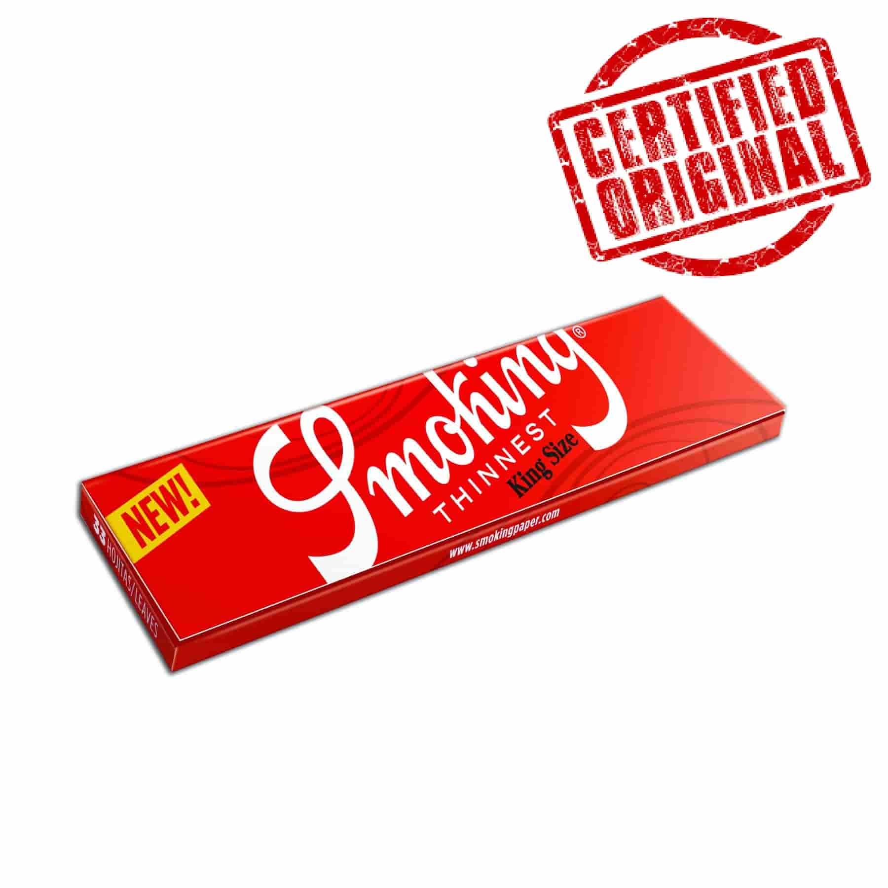 Smoking Thinnest King Size Rolling Paper