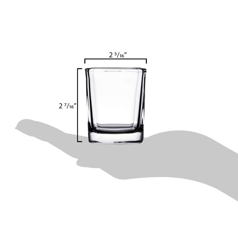 shot glass measurements